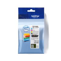 Brother LC3219XLVALBP tonercartridge 4 stuk(s) Origineel Zwart, Cyaan, Magenta, Geel - thumbnail