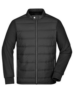 James+Nicholson JN1124 Heren Hybrid Sweat Jacket