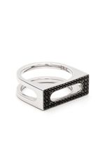 Tom Wood bague Cage Single - Argent