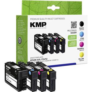 KMP Inktcartridge vervangt Epson 34XL, T3476, T3471, T3472, T3473, T3474 Compatibel Combipack Zwart, cyaan, magenta, geel E222XV 1637,4005