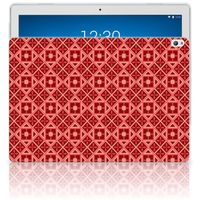 Lenovo Tab P10 Hippe Hoes Batik Rood