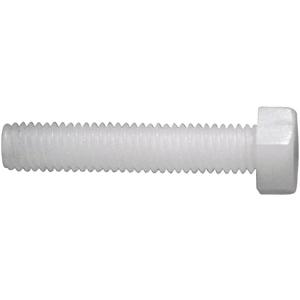 TOOLCRAFT 830271 Zeskantbout M6 20 mm Buitenzeskant DIN 933 Kunststof, Polyamide 10 stuk(s)