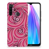 Xiaomi Redmi Note 8T Hoesje maken Swirl Pink