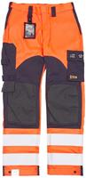 Blaklader 158815135389C56 Multinorm Inharent werkbroek, High Vis Oranje/Marineblauw, maat C56