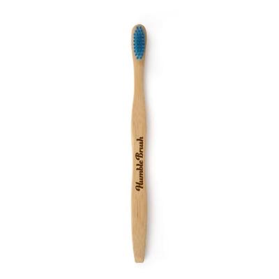 Humble Brush Tandenborstel Bamboe Adult Blauw Brush Soft (1st) Humble Brush Tandenborstel Bamboe Adult Blauw Brush Soft (1st)