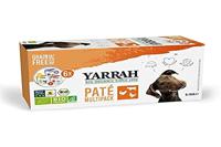 Yarrah Hondenvoer Multipack Pate Kip Rund Kalkoen, 150 g, 6 Stuk, 6 Units