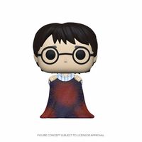 Harry Potter POP! Movies Vinyl Figure Harry w/Invisibility Cloak 9cm - thumbnail