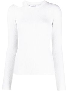 IRO pull Baiyo à détails de perforations - Blanc