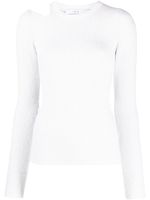 IRO pull Baiyo à détails de perforations - Blanc