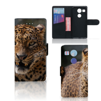 LG Nexus 5X Telefoonhoesje met Pasjes Luipaard