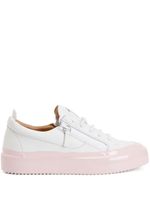 Giuseppe Zanotti baskets Frankie Match bicolores - Blanc - thumbnail