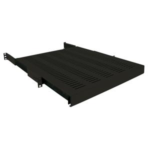 LogiLink SF1S45B 19 inch Apparaatbodem voor patchkast 1 HE Uittrekbaar Geschikt voor kastdiepte: 600 mm Zwart