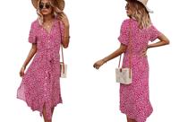 Flower jurk in de sale!