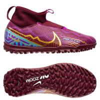 Nike Air Zoom Mercurial Superfly 9 Academy TF Mbappé Personal Edition - Rood/Goud Kinderen
