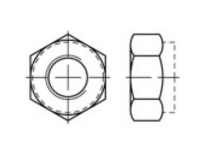TOOLCRAFT 1066580 Borgmoeren M5 DIN 985 RVS A2 1000 stuk(s)
