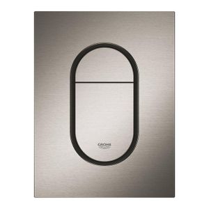 GROHE Arena cosmopolitan S-size drukplaat hard graphite geborsteld 37624AL0