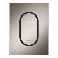 GROHE Arena cosmopolitan S-size drukplaat hard graphite geborsteld 37624AL0 - thumbnail