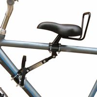 Zadel op Stang voor een Herenfiets met oversized frame (Buiszadel)