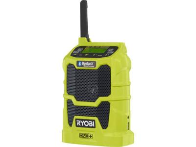 Ryobi R18R-0 One+ Bouwradio FM Bluetooth, USB, AUX Lichtgroen