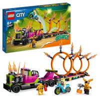 LEGO CITY Stuntz stunttruck en Ring of Fire uitdaging 60357 - thumbnail