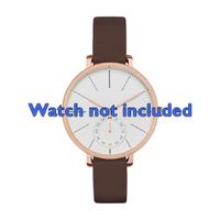 Horlogeband Skagen SKW2356 Leder Bruin 12mm - thumbnail