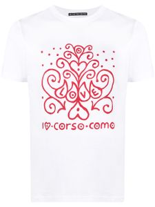 10 CORSO COMO t-shirt à logo imprimé - Blanc