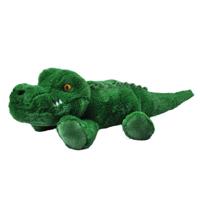 Wild Republic knuffel alligator Ecokins junior 30 cm pluche groen
