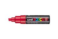UNI POSCA PC-8K Beitel TIP Marker Pen- ROOD (doos van 6)