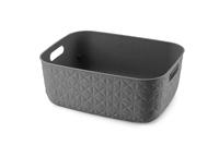 Curver Softex opbergmand M - 12,5L - antraciet