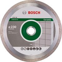 Bosch 1x PRO Ceramic diamantdoorslijpschijven voor asgat 25,4 en tegelzagen (voor Tegels, Harde tegels, Ø 230 mm, Professional Accessoires Tafelzaag)