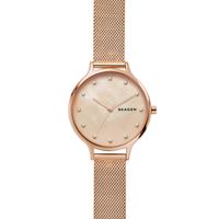 Horlogeband Skagen SKW2773 Roestvrij staal (RVS) Rosé 14mm - thumbnail