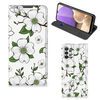 Samsung Galaxy A32 5G Smart Cover Dogwood Flowers - thumbnail