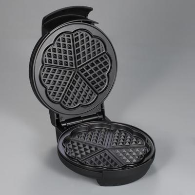 Severin WA 2103 Wafelijzer Met handmatige temperatuursinstelling RVS (geborsteld), Zwart