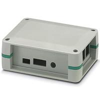 PHOENIX CONTACT UCS 125-87-F-GD-RPI 7035 universele behuizing voor printplaten, 125 mm x 87 mm x 47 mm, 312,800 g, zwart