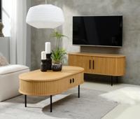 Salontafel Nola Naturel 60x120 cm - Giga Living