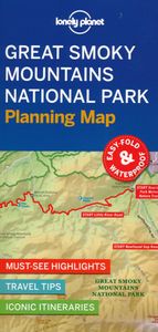 Wegenkaart - landkaart Planning Map Great Smoky Mountains National Par