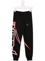 Philipp Plein Junior pantalon de jogging Space Plein - Noir - thumbnail