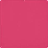 Westcott X-Drop Pro rimpelbestendig 8 'x 8' (2,44 x 2,44 m) achtergrond voor headshots, fotoshoots, groepsportretten, video-interviews en fotocabines - draagbaar en reisvriendelijk (donkerroze)