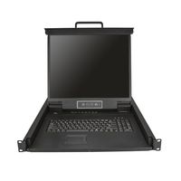 StarTech.com 8 poorts VGA rack monteerbare KVM console voor server rack 19" 1U - thumbnail