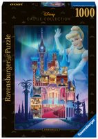 Ravensburger puzzel 1000 stukjes Disney castles Cinderella - thumbnail