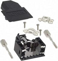 Conec 165X00789XE 165X00789XE D-SUB box Polzahl (num): 15 plastic 45° black 1St.