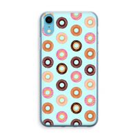 Donuts: iPhone XR Transparant Hoesje