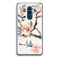 Japanse bloemen: Huawei Mate 10 Pro Transparant Hoesje