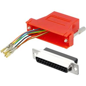 encitech DA25-SMJ8-K-R-RC D-sub adapter D-sub bus 25-polig - RJ45-bus 8p8c 1 stuk(s)