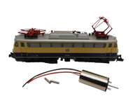 micromotor NH005 motor ombouwset voor Hobbytrain E10, E10.3, E40, BR 110, BR 112, BR 114, u.a. - thumbnail