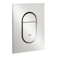 GROHE Arena cosmopolitan 2-knops S-size bedieningsplaat supersteel 37624DC0