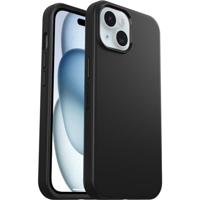 OtterBox Symmetry voor MagSafe-hoesje voor iPhone 15 / iPhone 14 / iPhone 13, schokbestendig, valbestendig, dun beschermend hoesje, 3x getest volgens militaire standaard, Zwart