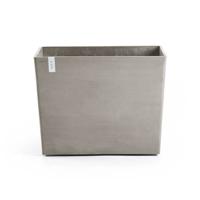 Ecopots Paris Bloempot Met Wielen B 85 x D 40 cm - Taupe