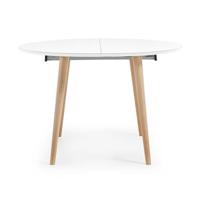 Kave Home Oqui Thuis Rechthoekige vorm Uitschuiftafel 4 poot/poten