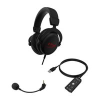 HP 4P4F2AA hoofdtelefoon/headset Bedraad Hoofdband Gamen USB Type-A Zwart